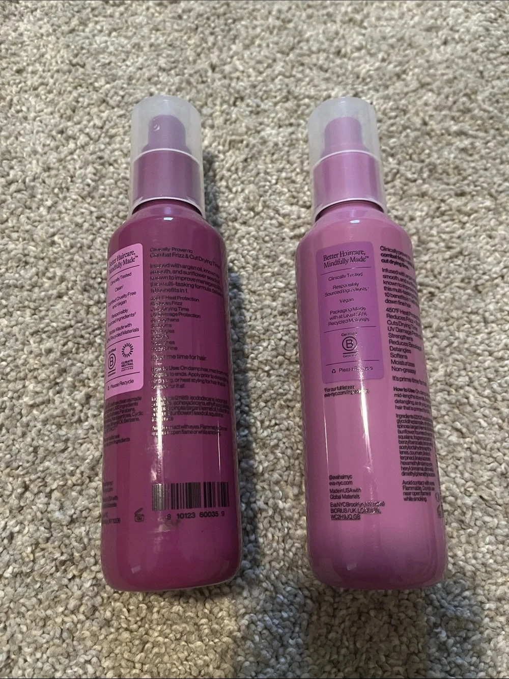 Brand new Eva NYC Mane Magic 10-in-1 Primer Set Regular & Fine Hair 5 oz